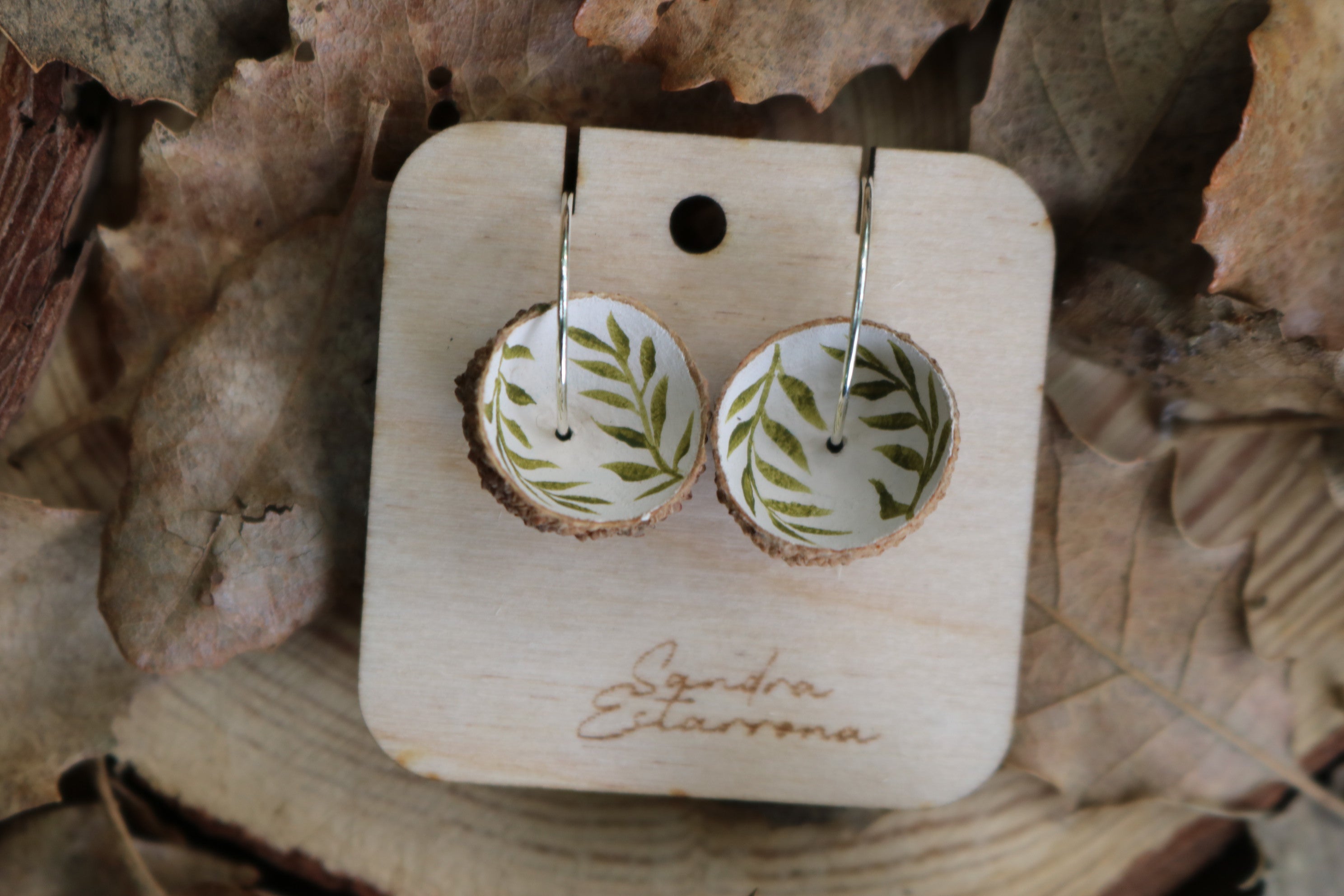 Pendientes de bellota · Savia