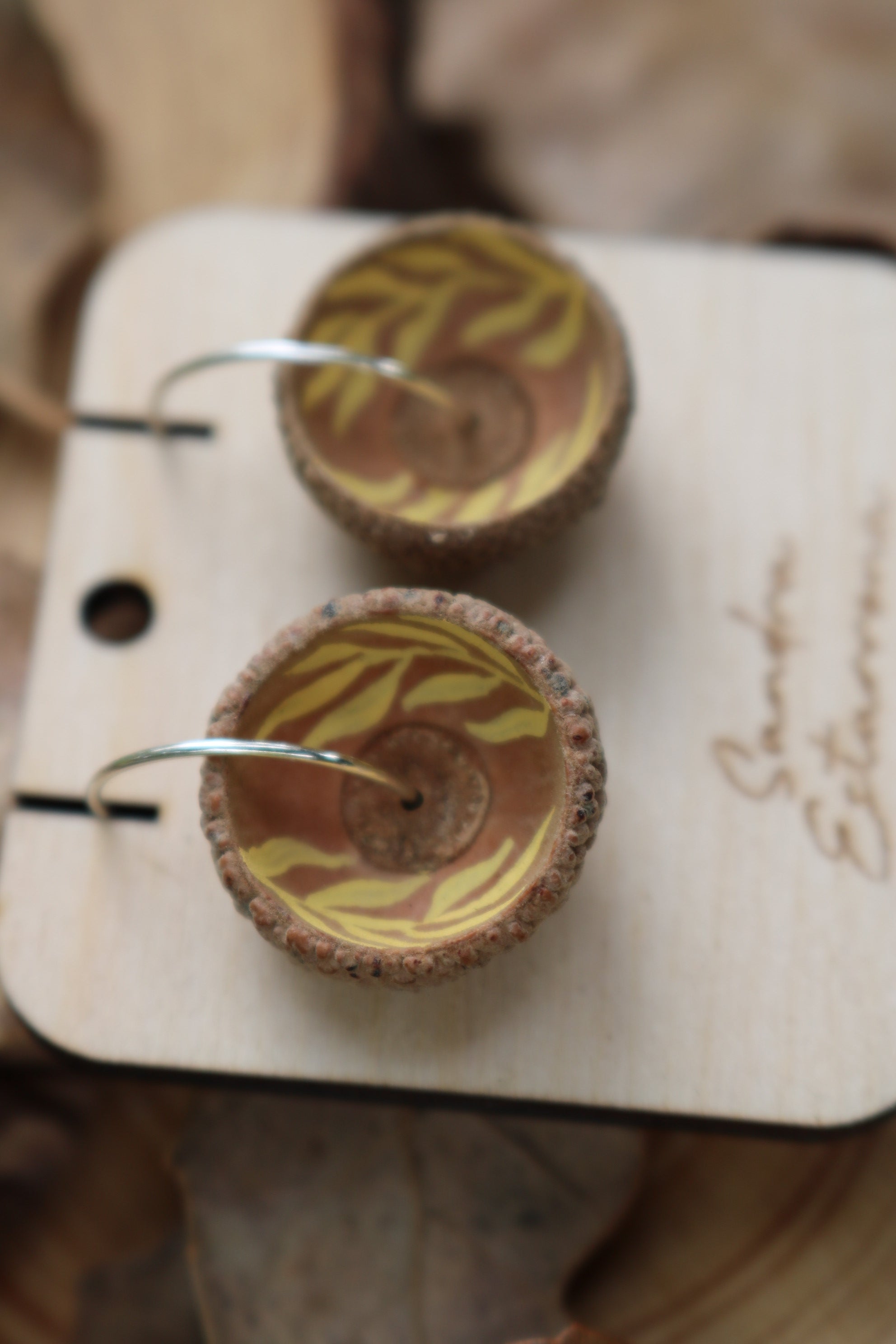 Pendientes de bellota · Egunsenti