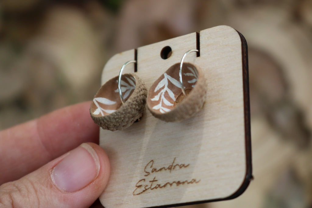 Pendientes de bellota · Senzill