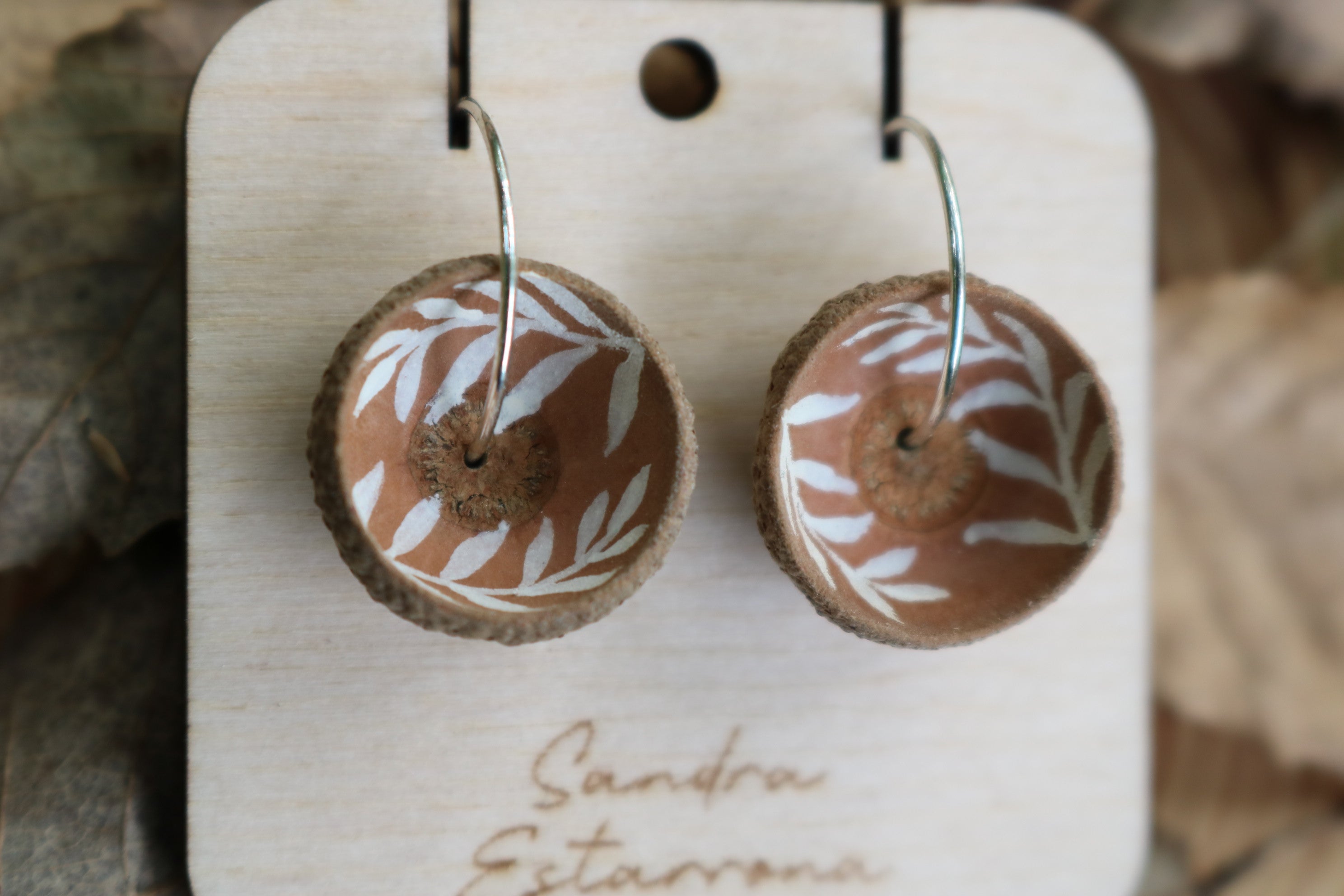 Pendientes de bellota · Senzill