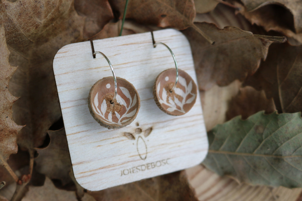 Pendientes de bellota · Cérvola
