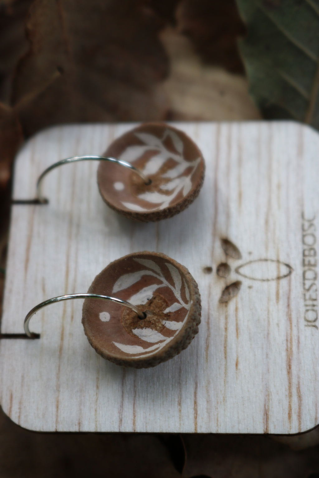 Pendientes de bellota · Cérvola