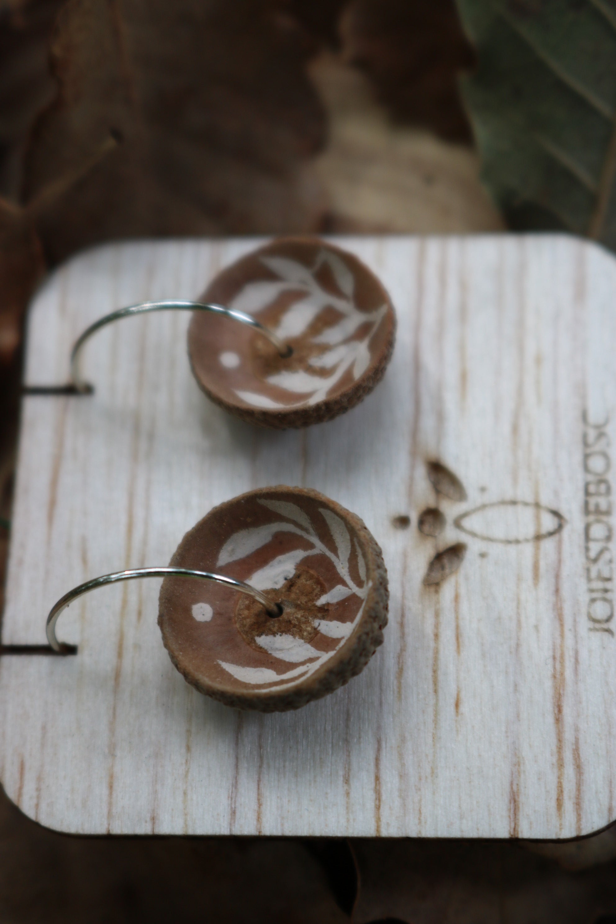 Pendientes de bellota · Cérvola