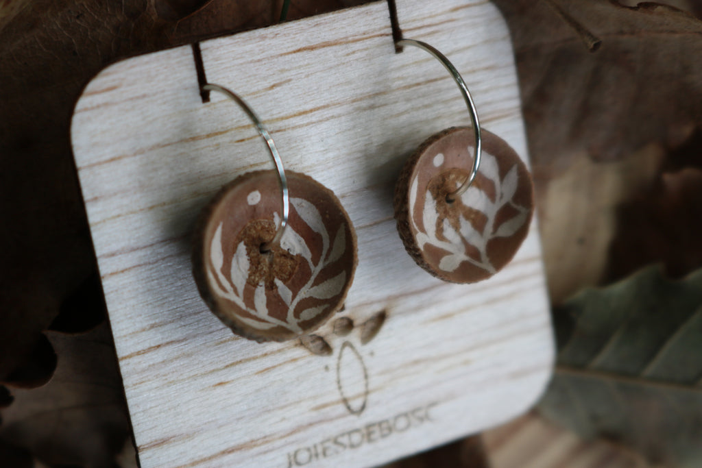 Pendientes de bellota · Cérvola