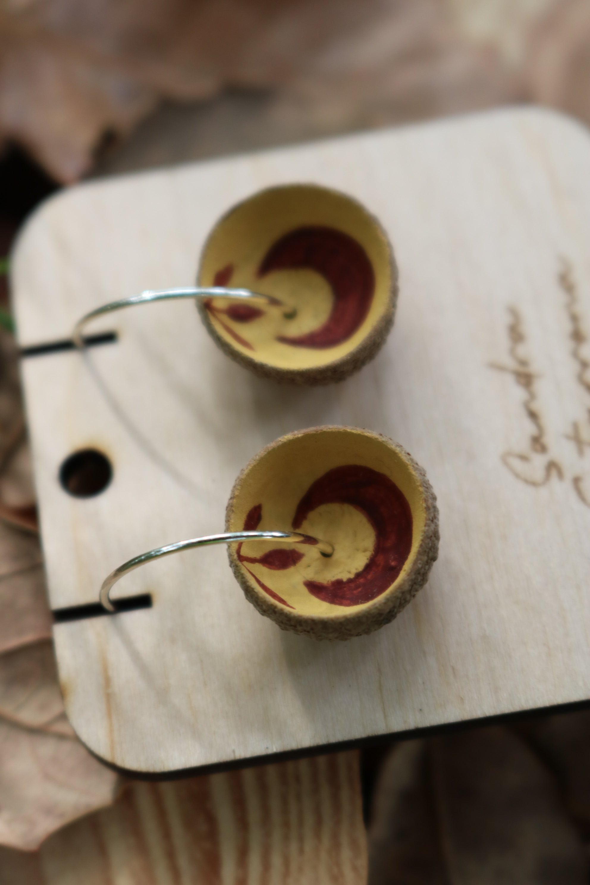 Pendientes de bellota · Aura