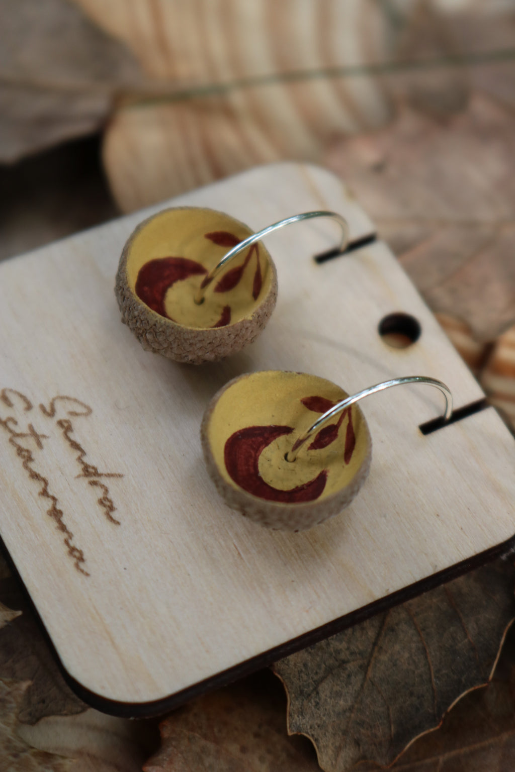 Pendientes de bellota · Aura