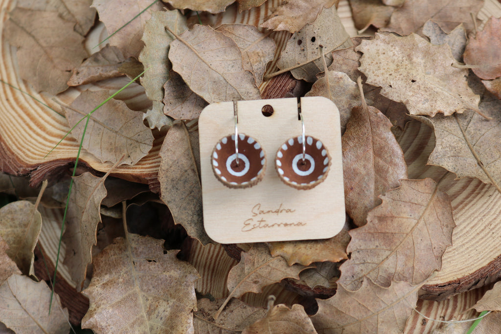 Pendientes de bellota · Fang