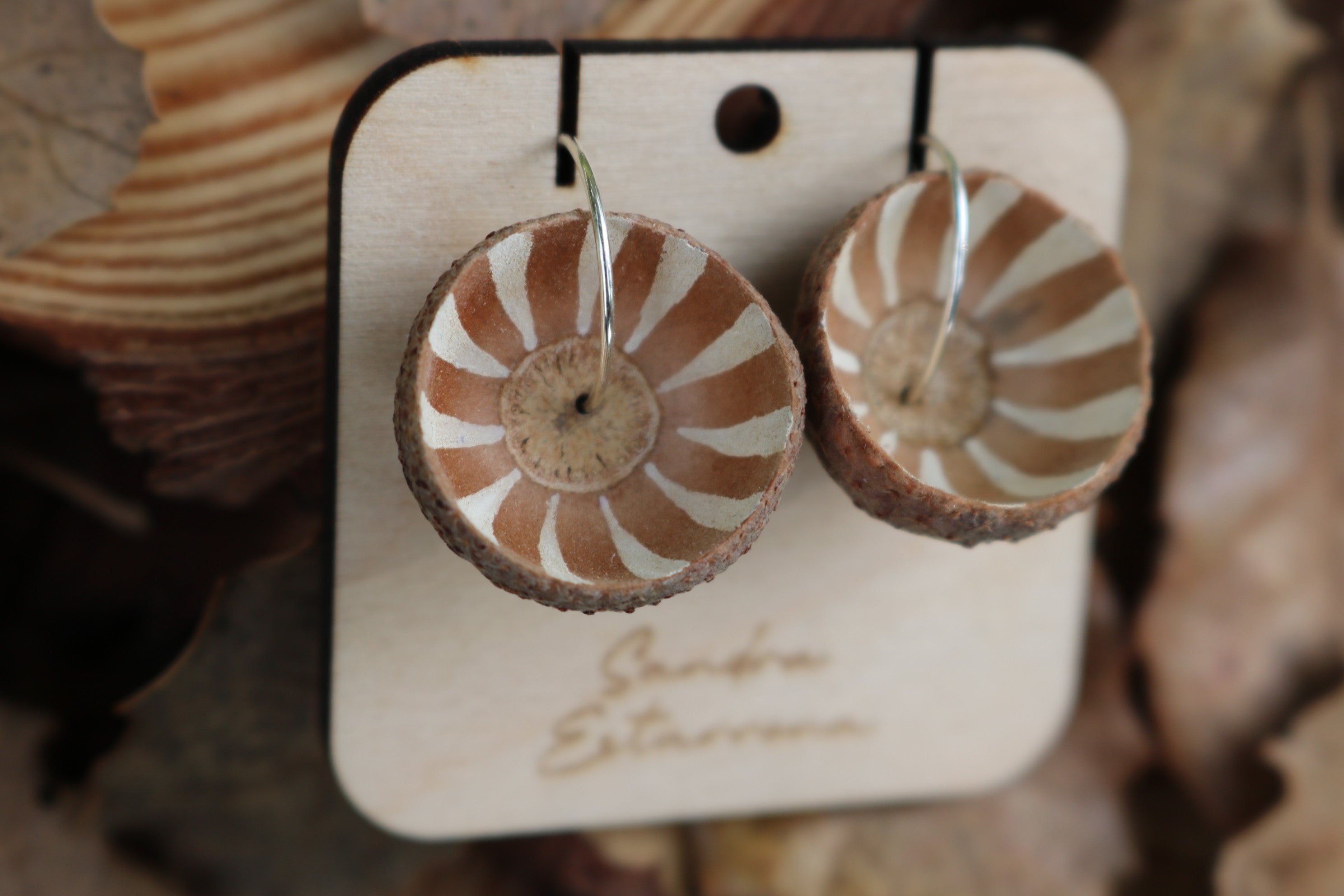 Pendientes de bellota · Llum