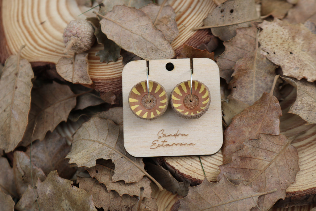 Pendientes de bellota · Eguzki