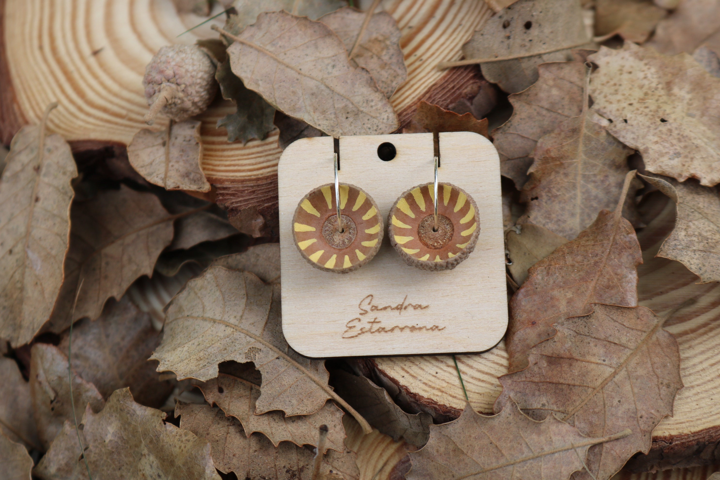 Pendientes de bellota · Eguzki