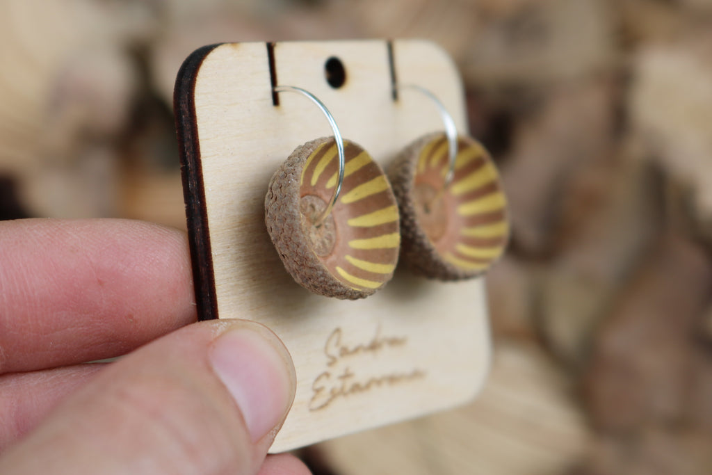 Pendientes de bellota · Eguzki