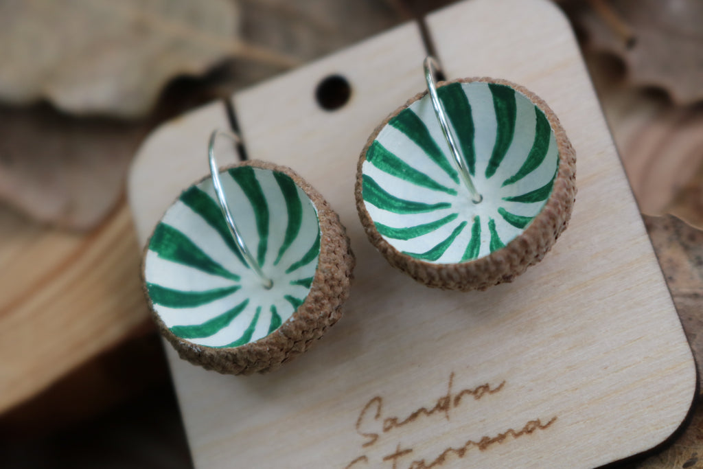 Pendientes de bellota · Boscúria