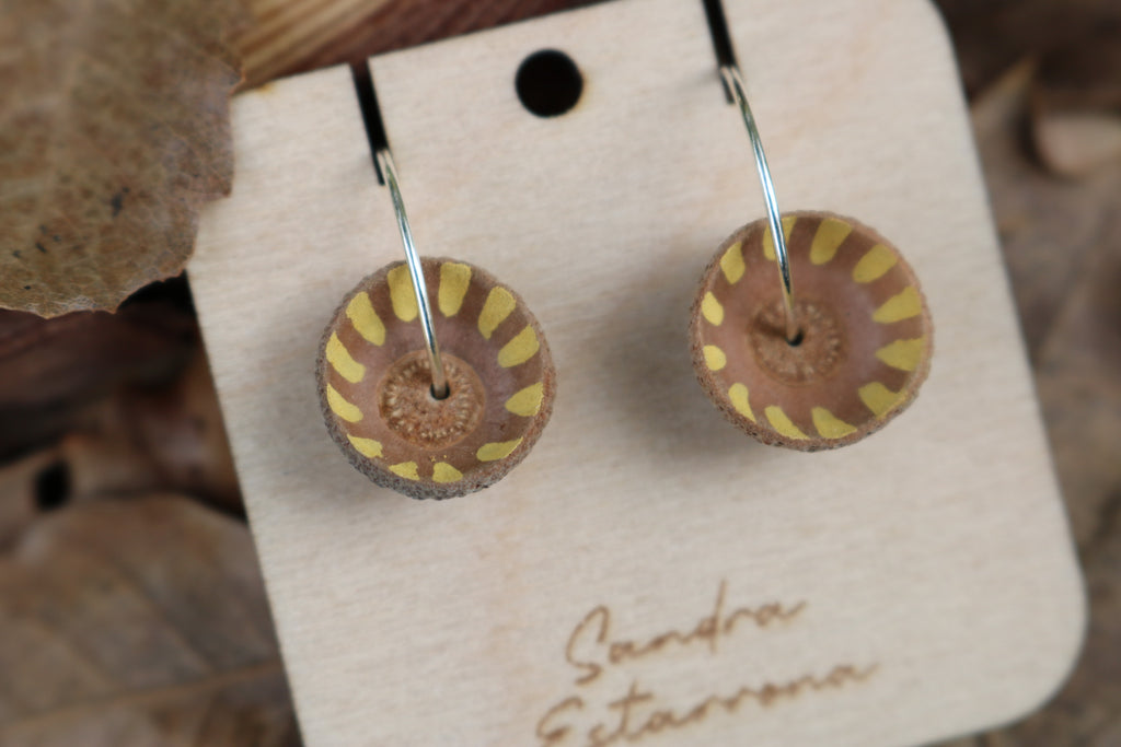 Pendientes de bellota · Eki