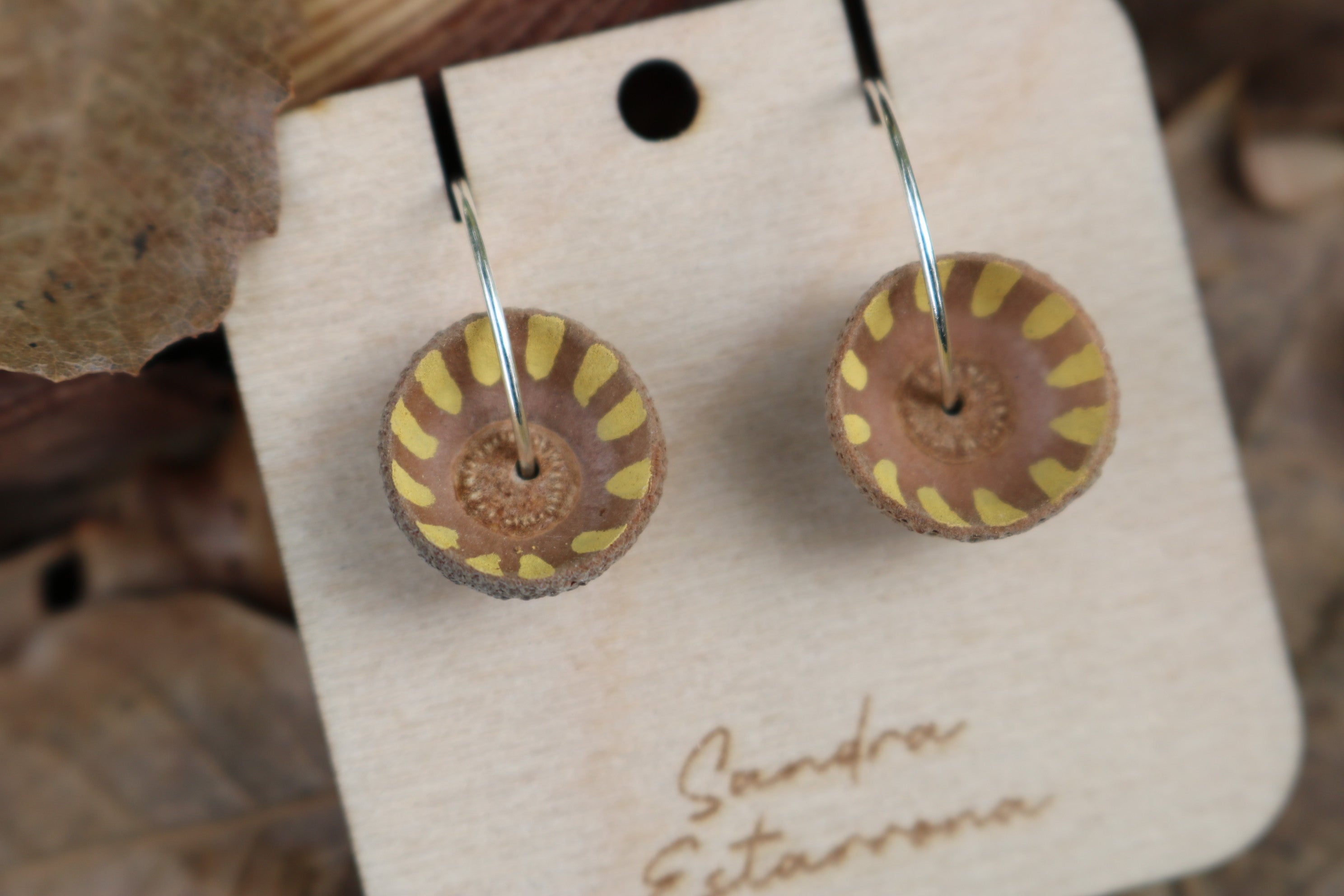 Pendientes de bellota · Eki