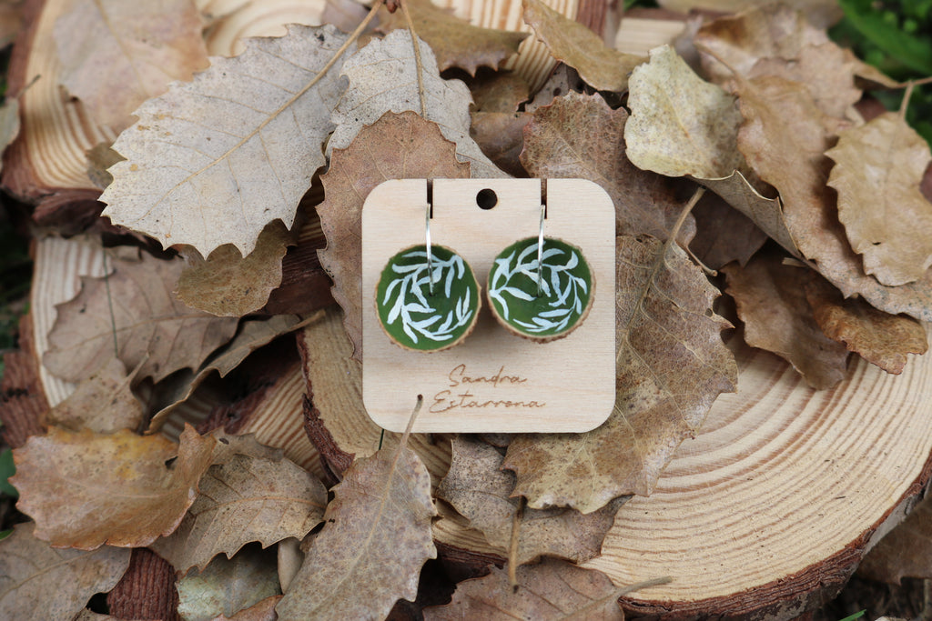 Pendientes de bellota · Reverde