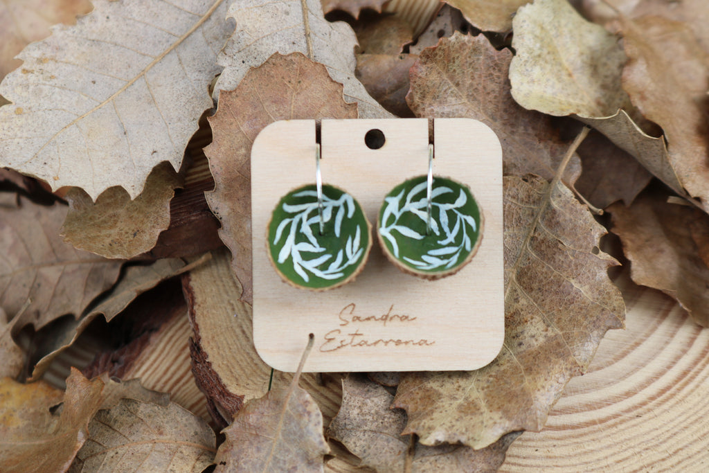 Pendientes de bellota · Reverde
