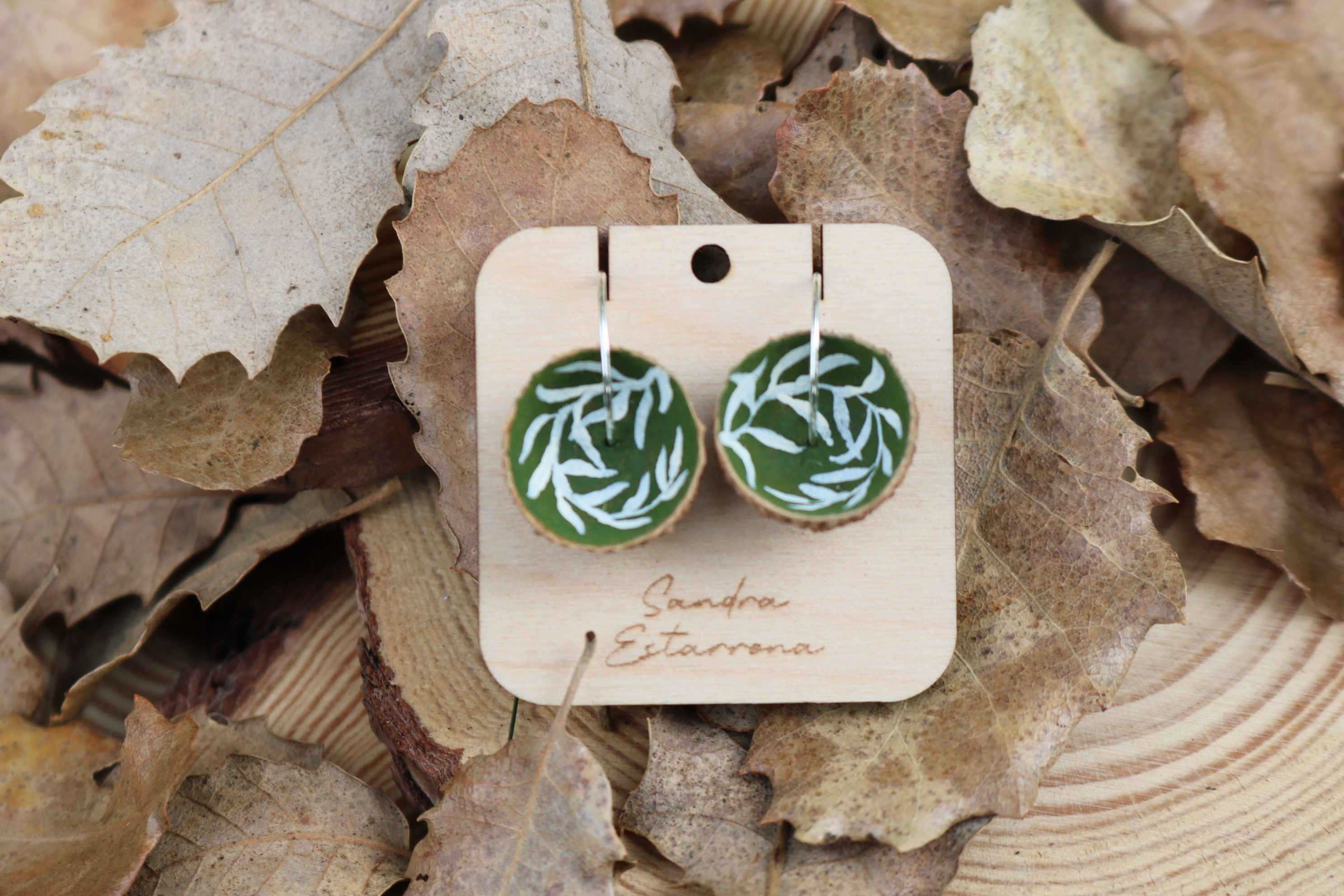Pendientes de bellota · Reverde