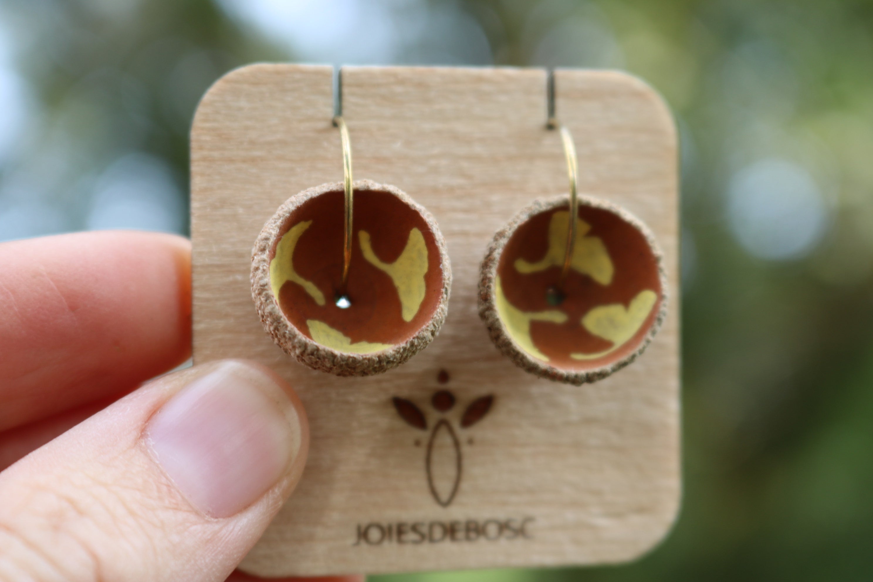 Pendientes de bellota · Ginkgo