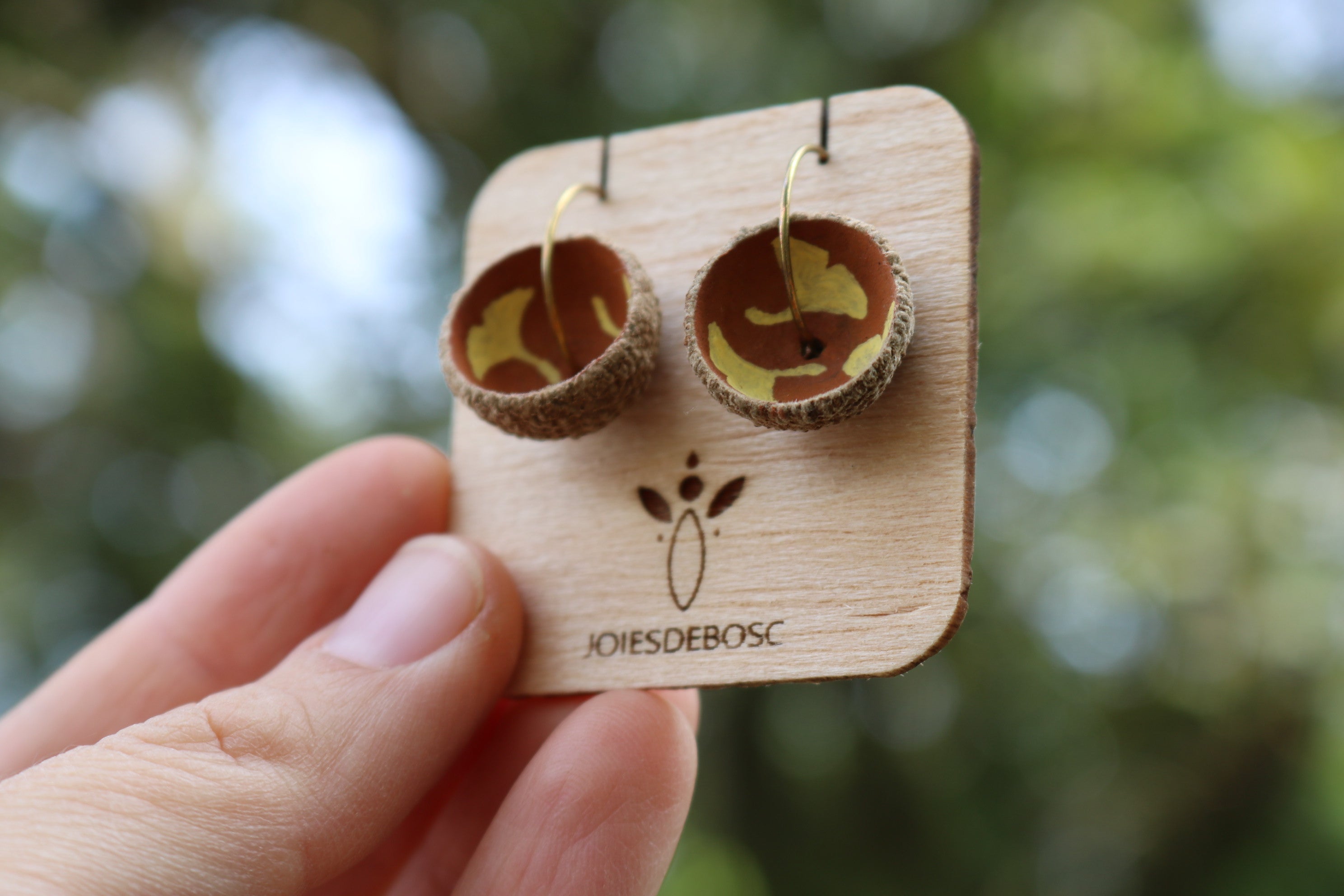 Pendientes de bellota · Ginkgo