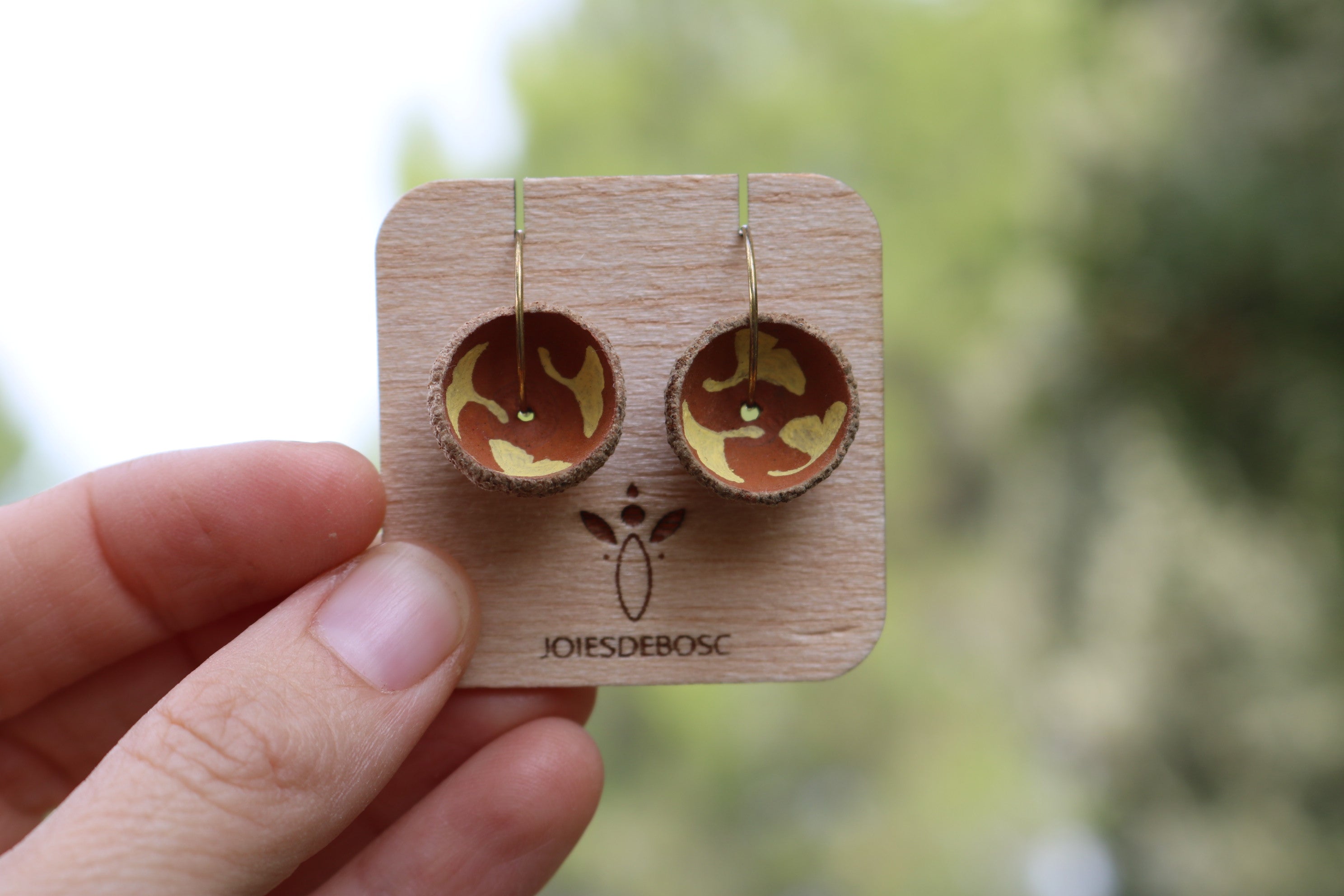 Pendientes de bellota · Ginkgo