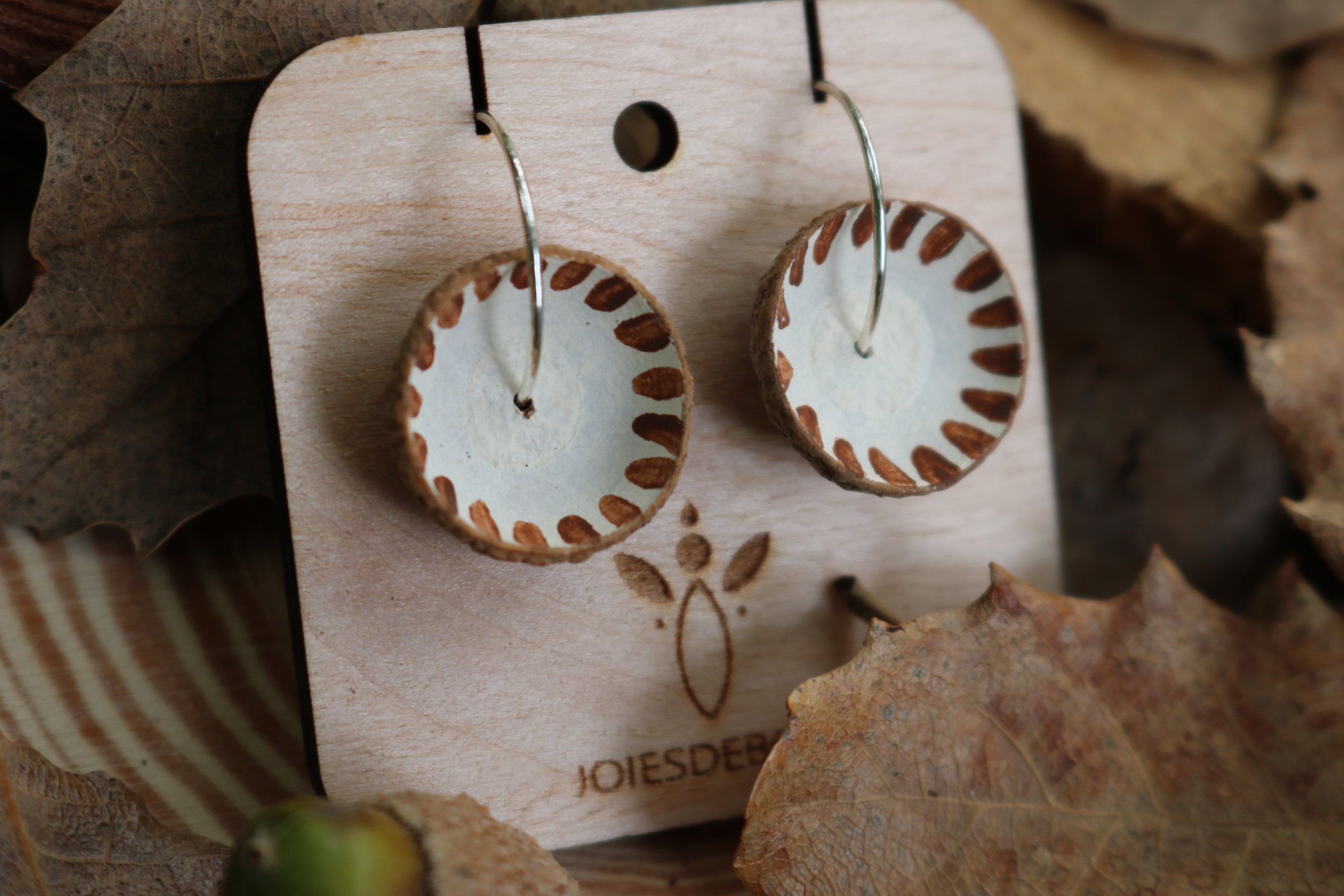 Pendientes de bellota · Terra