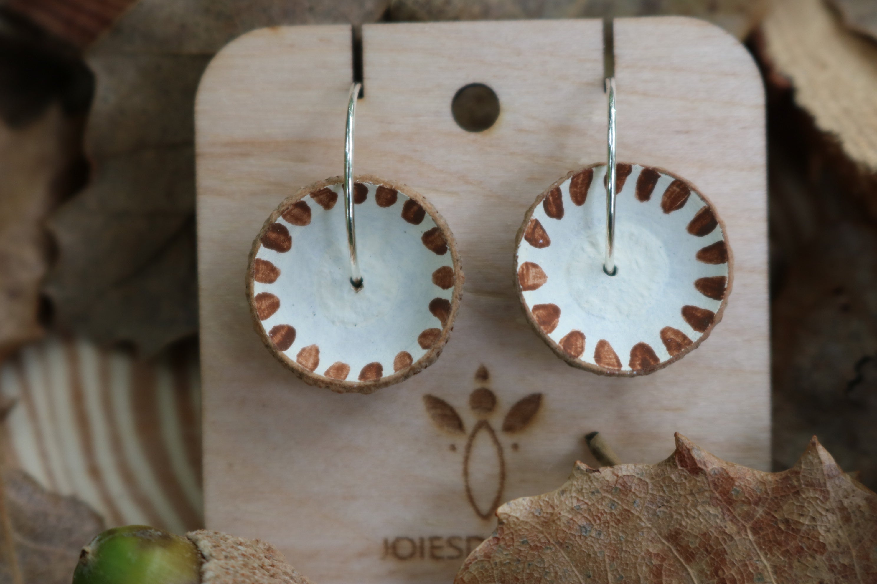 Pendientes de bellota · Terra