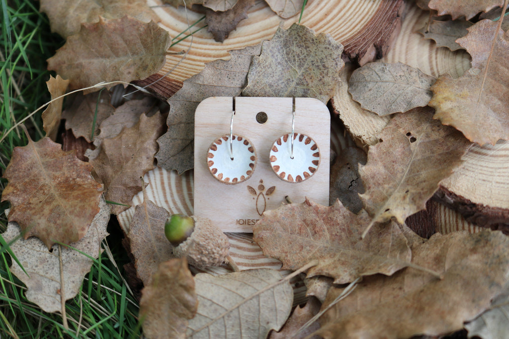 Pendientes de bellota · Terra