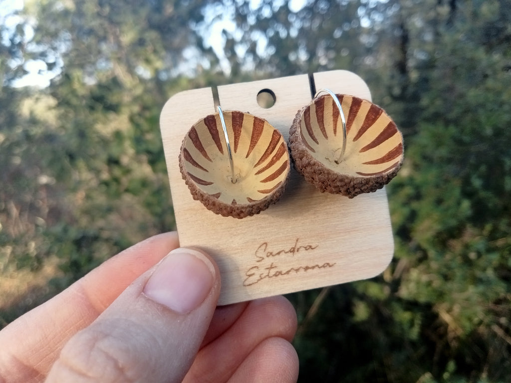 Pendientes de bellota · Isil