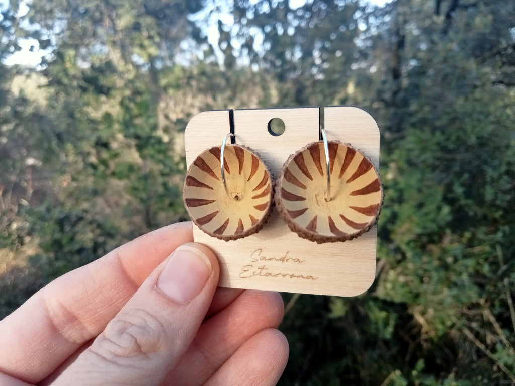 Pendientes de bellota · Isil