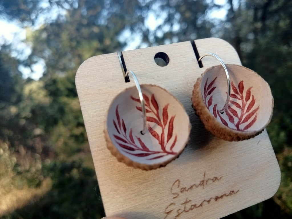 Pendientes de bellota · Flama