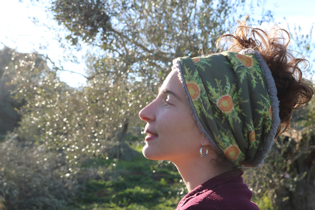 Cuello eguzkilore verde