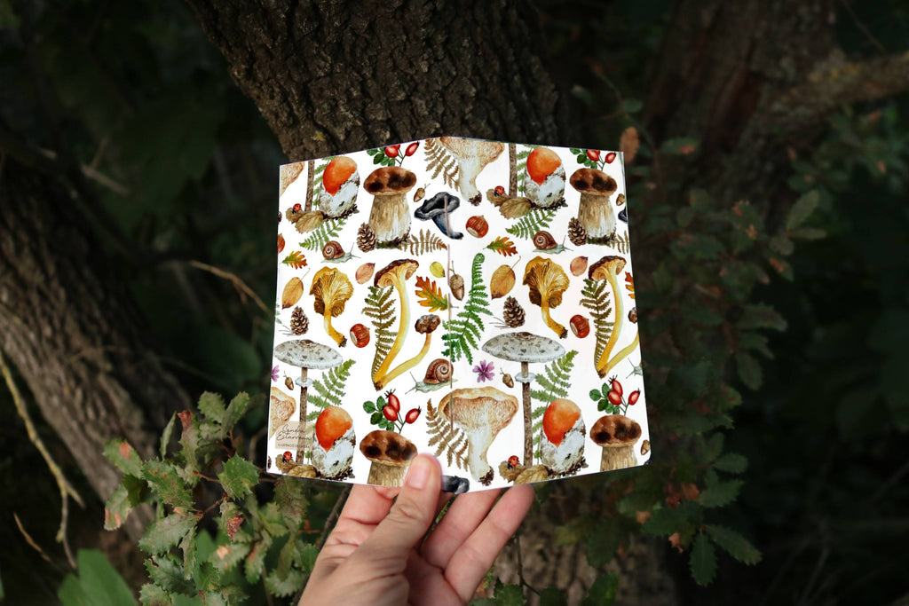 Libreta Setas del bosque